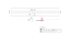 近鉄/青山町駅//№5駅看板・駅広告、位置図