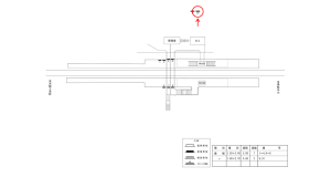 近鉄／長谷寺駅／／№10駅看板・駅広告、位置図