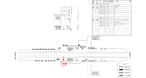近鉄／桔梗が丘駅／／№21駅看板・駅広告、位置図