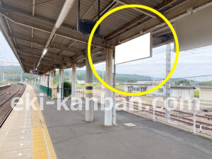 近鉄／伊賀神戸駅／／№27駅看板・駅広告、写真1