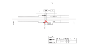 近鉄／長谷寺駅／／№8駅看板・駅広告、位置図
