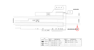 近鉄／伊賀神戸駅／／№23駅看板・駅広告、位置図