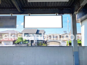 近鉄／大福駅／／№4駅看板・駅広告、写真2