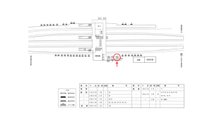 近鉄／榛原駅／／№82駅看板・駅広告、位置図