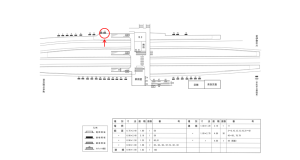 近鉄／榛原駅／／№13駅看板・駅広告、位置図