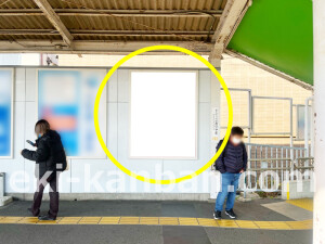 近鉄／近鉄郡山駅／／№50駅看板・駅広告、写真2