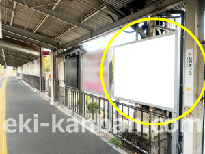 近鉄／西ノ京駅／／№8駅看板・駅広告、写真1