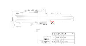近鉄／田原本駅／／№23駅看板・駅広告、位置図