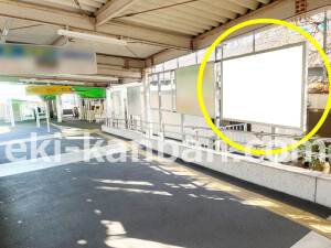 近鉄／近鉄郡山駅／／№74駅看板・駅広告、写真1