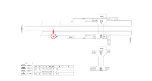 近鉄／八木西口駅／／№29駅看板・駅広告、位置図