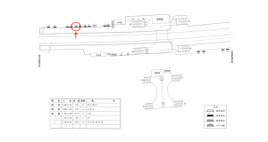 近鉄／西ノ京駅／／№3駅看板・駅広告、位置図