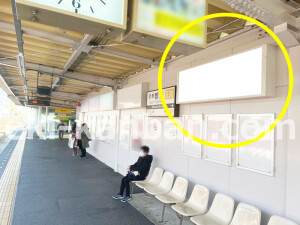 近鉄／近鉄郡山駅／／№13駅看板・駅広告、写真1