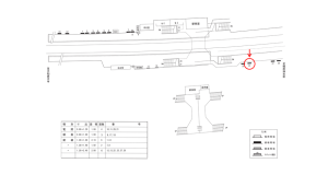 近鉄/西ノ京駅//№23駅看板・駅広告、位置図