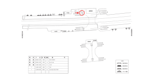 近鉄/西ノ京駅//№10駅看板・駅広告、位置図