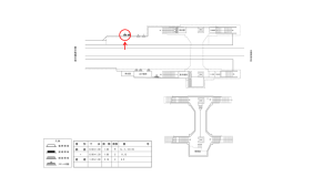 近鉄／九条駅／／№4駅看板・駅広告、位置図