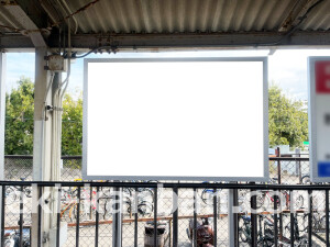 近鉄／西ノ京駅／／№5駅看板・駅広告、写真2