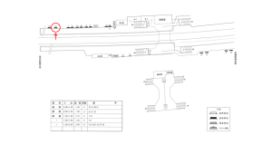 近鉄／西ノ京駅／／№12駅看板・駅広告、位置図