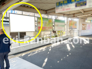 近鉄／近鉄郡山駅／／№5駅看板・駅広告、写真1