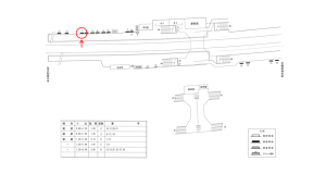 近鉄／西ノ京駅／／№1駅看板・駅広告、位置図