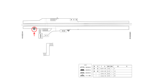 近鉄/笠縫駅//№27駅看板・駅広告、位置図