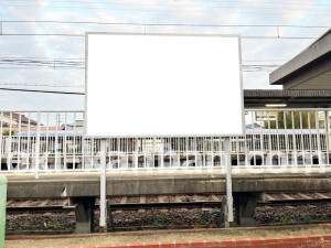 近鉄/笠縫駅//№27駅看板・駅広告、写真2