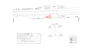 近鉄／西ノ京駅／／№20駅看板・駅広告、位置図