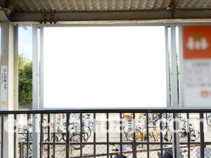 近鉄／西ノ京駅／／№3駅看板・駅広告、写真2