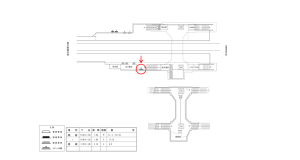 近鉄／九条駅／／№16駅看板・駅広告、位置図