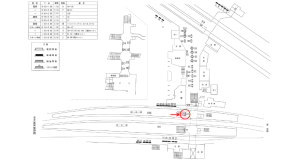 近鉄／橿原神宮前駅／／№120駅看板・駅広告、位置図