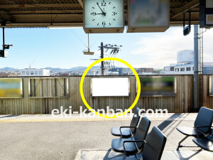 近鉄／大久保駅／／№214駅看板・駅広告、写真2