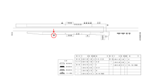 近鉄／山田川駅／／№43駅看板・駅広告、位置図