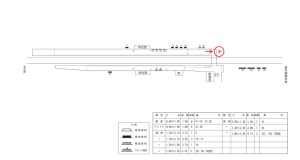 近鉄／山田川駅／／№41駅看板・駅広告、位置図