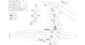 近鉄／橿原神宮前駅／／№61駅看板・駅広告、位置図