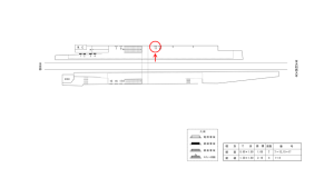 近鉄／狛田駅／／№11駅看板・駅広告、位置図