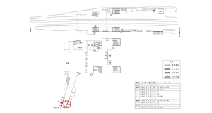 近鉄/近鉄丹波橋駅//№146駅看板・駅広告、位置図