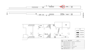 近鉄／桃山御陵前駅／／№10駅看板・駅広告、位置図