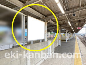 近鉄／狛田駅／／№4駅看板・駅広告、写真1