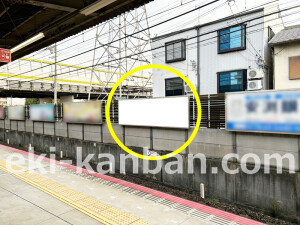 近鉄／竹田駅／／№6駅看板・駅広告、写真1