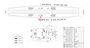 近鉄／大久保駅／／№238駅看板・駅広告、位置図