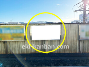 近鉄／大久保駅／／№213駅看板・駅広告、写真2