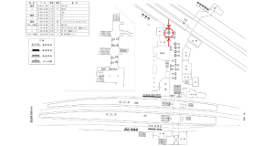 近鉄／橿原神宮前駅／／№87駅看板・駅広告、位置図