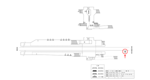 近鉄／興戸駅／／№100駅看板・駅広告、位置図