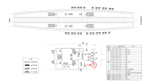 近鉄/大久保駅//№301駅看板・駅広告、位置図