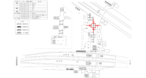 近鉄／橿原神宮前駅／／№94駅看板・駅広告、位置図