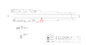 近鉄／平城駅／／№9駅看板・駅広告、位置図