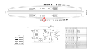 近鉄／大久保駅／／№239駅看板・駅広告、位置図