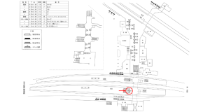 近鉄／橿原神宮前駅／／№77駅看板・駅広告、位置図
