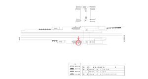 近鉄／富野荘駅／／№39駅看板・駅広告、位置図