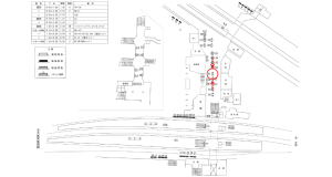 近鉄／橿原神宮前駅／／№81駅看板・駅広告、位置図