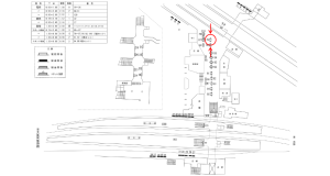 近鉄／橿原神宮前駅／／№79駅看板・駅広告、位置図